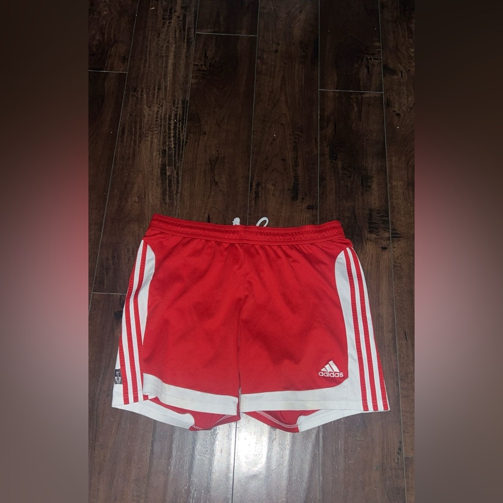Adidas Red Athletic Shorts